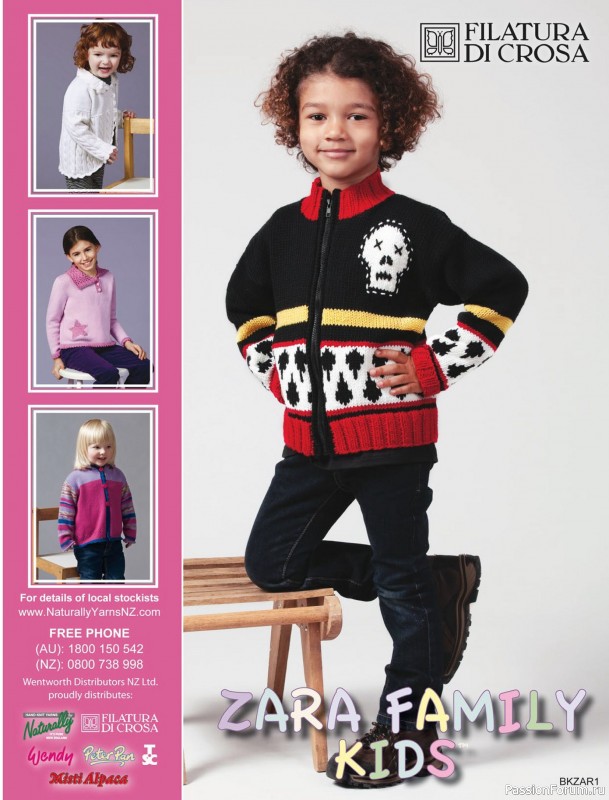 Вязаные модели для детей в журнале «Knitting Baby & Beyond №7 2025»