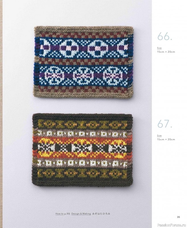 Вязаные модели в книге &laquo;The Knitting Patterns 136 - NV72178&raquo;