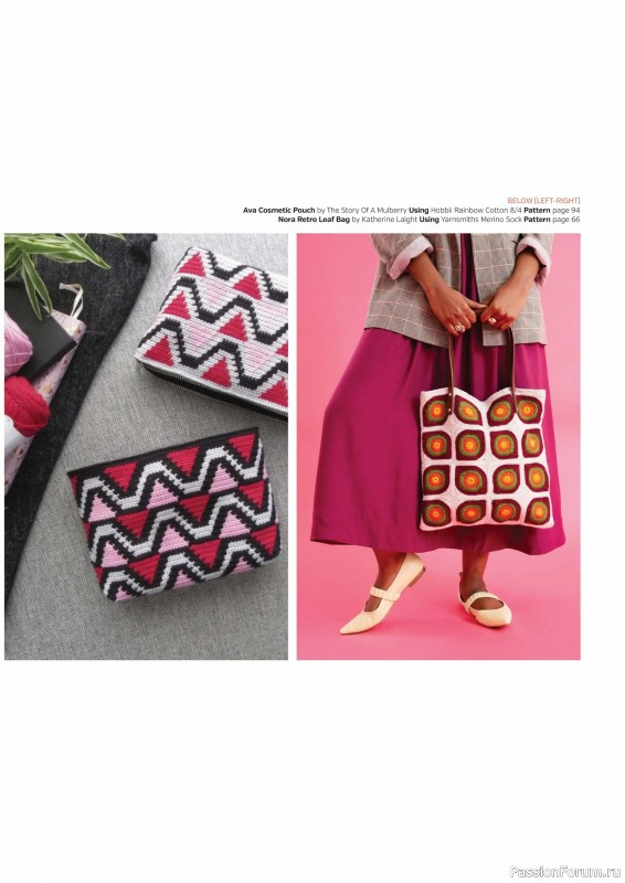 Вязаные проекты крючком в журнале &laquo;Inside Crochet №185 2025&raquo;