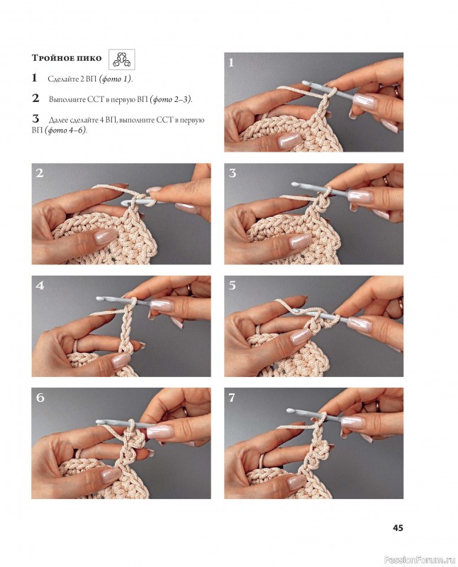 Вязаные проекты в книге &laquo;Ажурное вязание крючком&raquo;