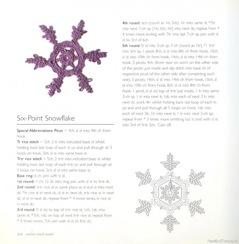 Вязаные проекты в книге &laquo;Crochet Stitch Motifs&raquo;. Продолжение