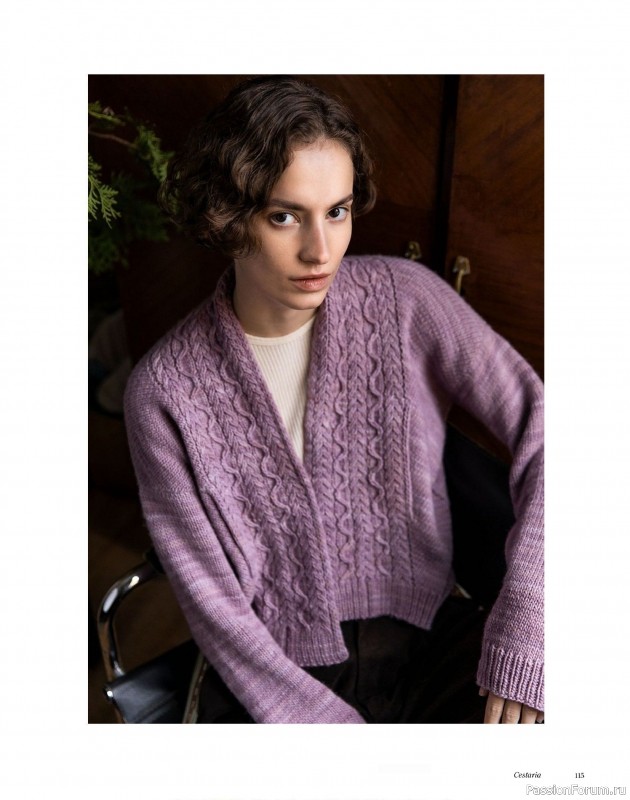 Вязаные проекты в книге «Textured Knits». Часть 2