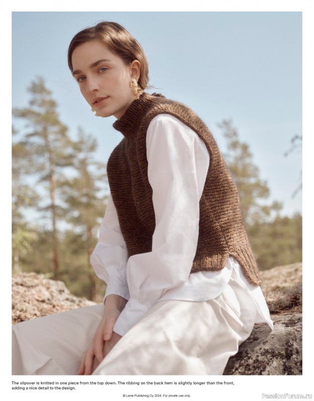 Вязаные проекты в журнале &laquo;Laine Nordic Knits 2024&raquo;