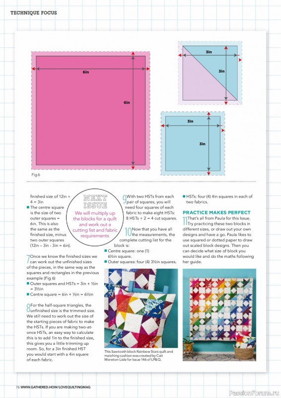 Коллекция проектов для рукодельниц в журнале &laquo;Love Patchwork & Quilting №158 2025&raquo;