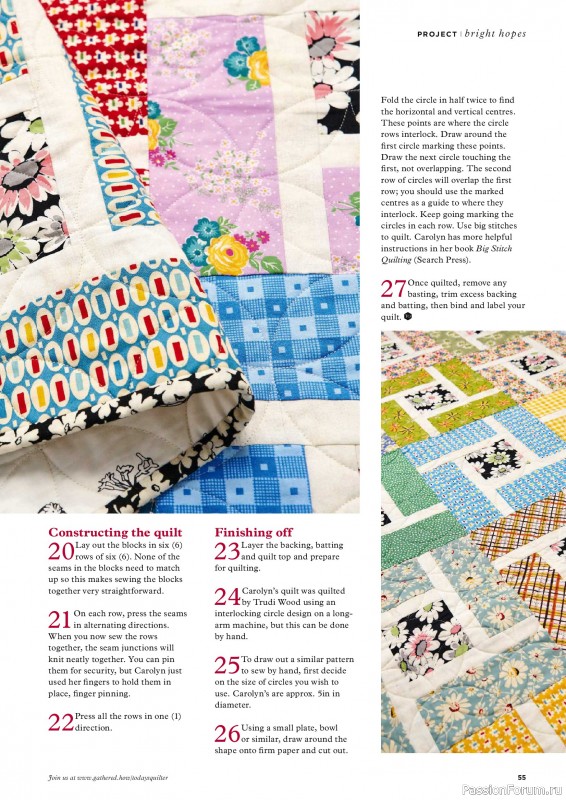 Коллекция проектов для рукодельниц в журнале &laquo;Todays Quilter №140 2026&raquo;