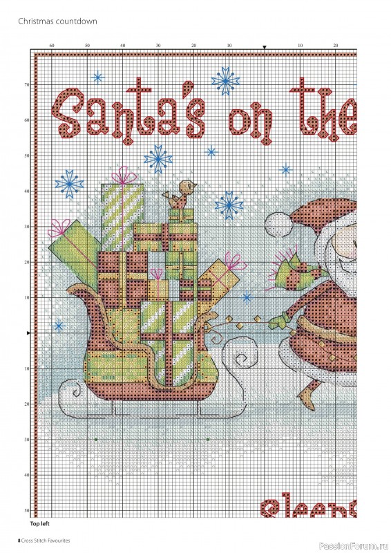 Коллекция вышивки в журнале «Cross Stitch Favourites - Christmas 2023»