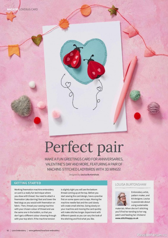 Коллекция вышивки в журнале «Love Embroidery №75 2026»