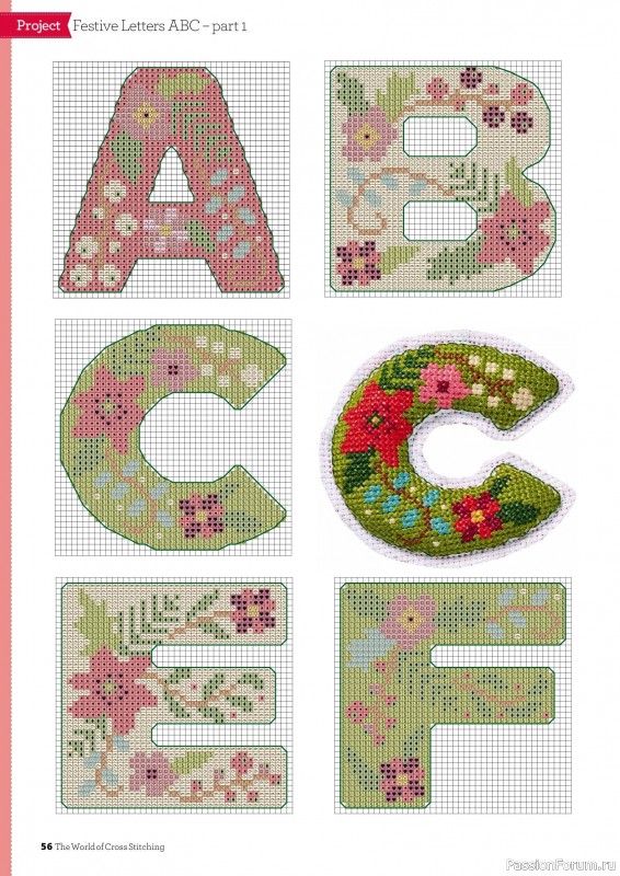 Коллекция вышивки в журнале «The World of Cross Stitching №378 2026»