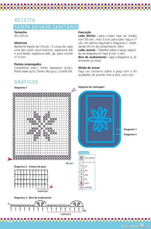 Вязаные проекты крючком в журнале «Artesanato Simples №7 2022 - Croche»