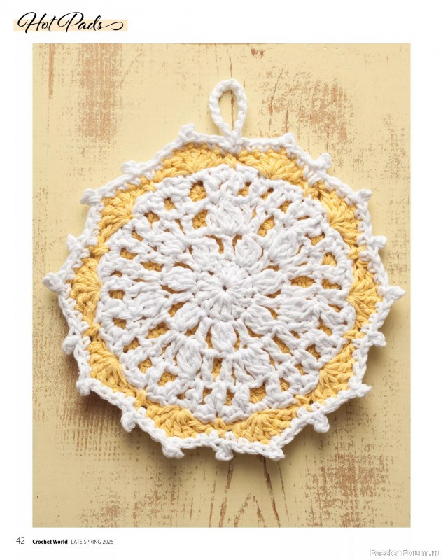 Вязаные проекты крючком в журнале &laquo;Crochet World Specials - Late Spring 2026&raquo;