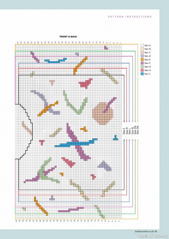 Вязаные проекты крючком в журнале &laquo;Inside Crochet №185 2025&raquo;