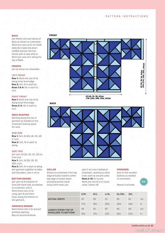 Вязаные проекты крючком в журнале &laquo;Inside Crochet №187 2026&raquo;