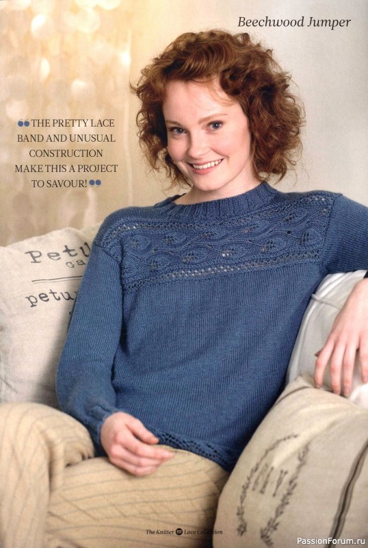 Вязаные проекты спицами в журнале «The Knitter. Lace Collection 2012»