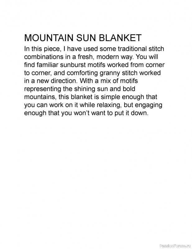 Вязаные проекты в книге «Crochet Modular Blankets»