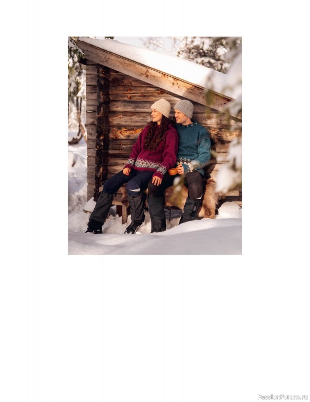 Вязаные проекты в книге «Happy Nordic Knits». Продолжение