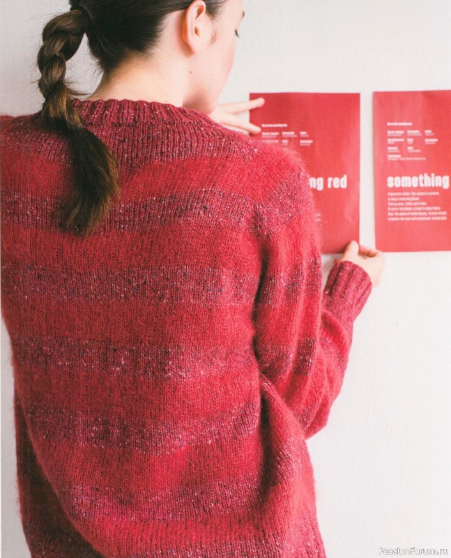 Вязаные проекты в книге &laquo;Something Red&raquo;.