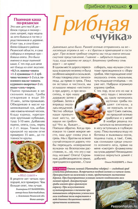 Коллекция кулинарных рецептов в журнале «Сваты на кухне №9 2025»
