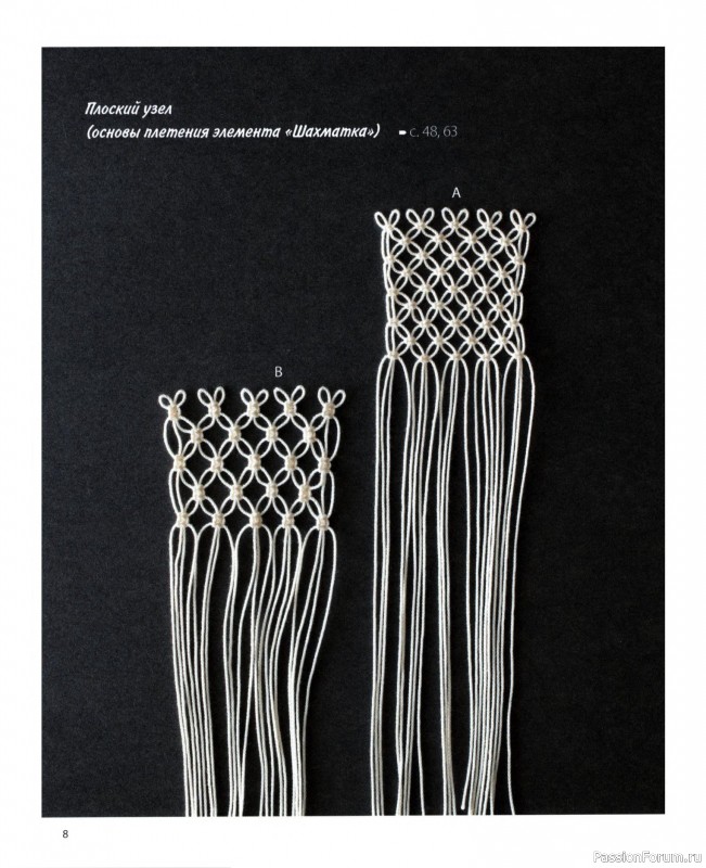 Коллекция проектов для рукодельниц в книге &laquo;Японское ажурное макраме&raquo;