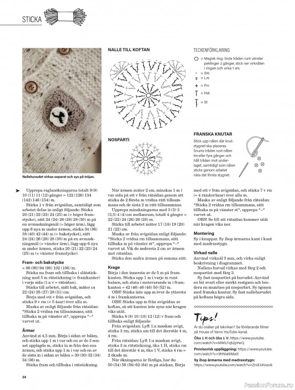 Коллекция проектов для рукодельниц в журнале «Stickat & Sant №6 2025»