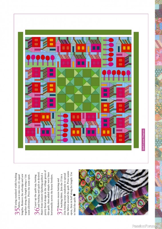 Коллекция проектов для рукодельниц в журнале «Todays Quilter №132 2025»