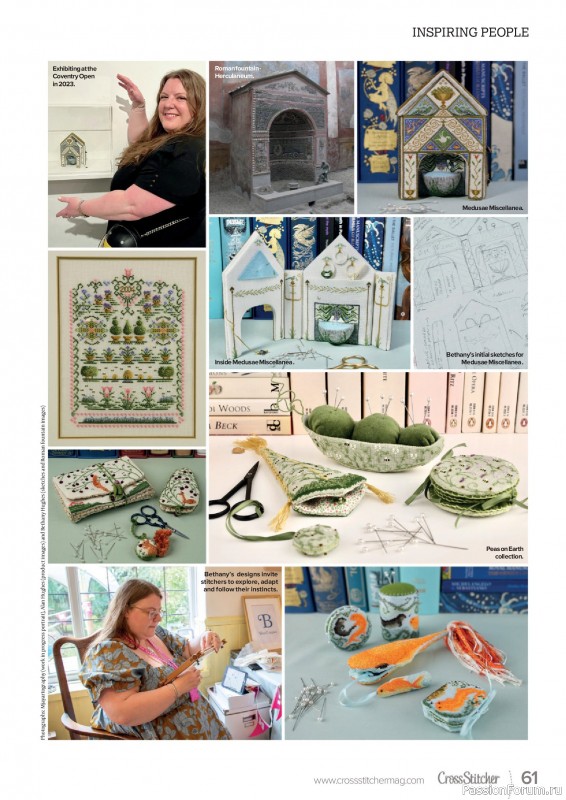 Коллекция вышивки в журнале &laquo;CrossStitcher №433 2026&raquo;