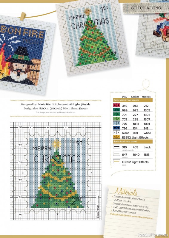 Коллекция вышивки в журнале &laquo;CrossStitcher №442 2026&raquo;