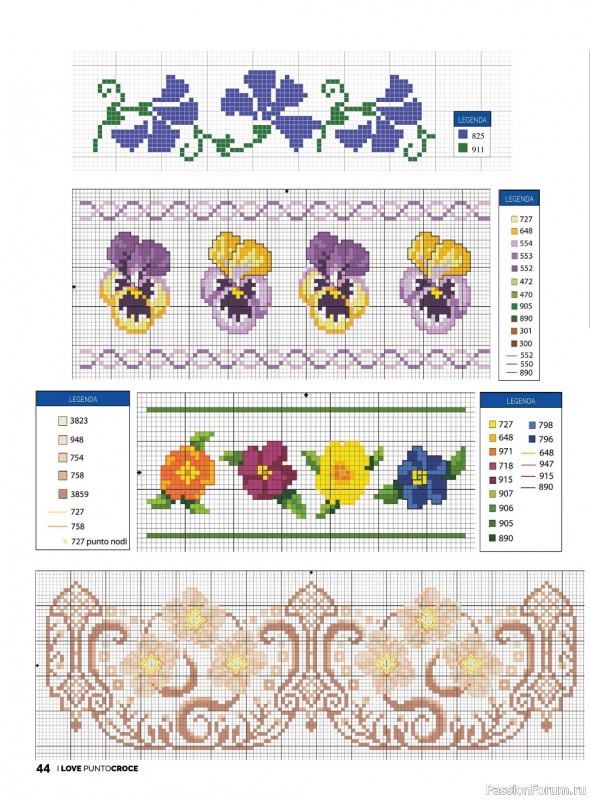 Коллекция вышивки в журнале «I Love Punto Croce Speciale №10 2022»