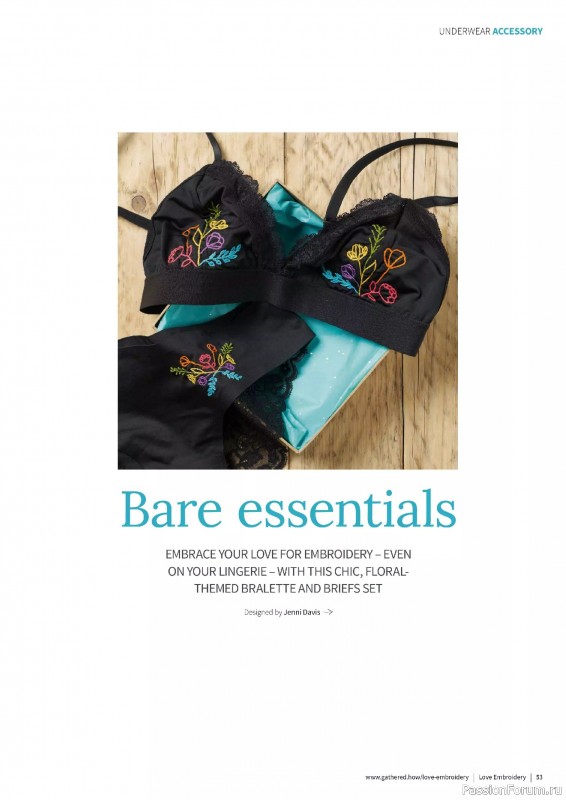 Коллекция вышивки в журнале «Love Embroidery №73 2025»