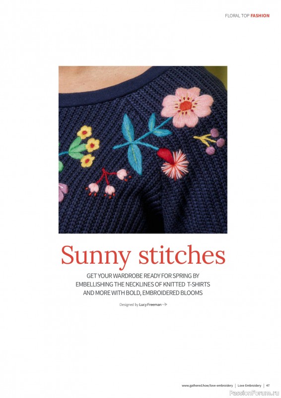 Коллекция вышивки в журнале &laquo;Love Embroidery №76 2026&raquo;