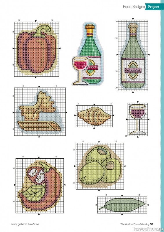 Коллекция вышивки в журнале &laquo;The World of Cross Stitching №370 2026&raquo;