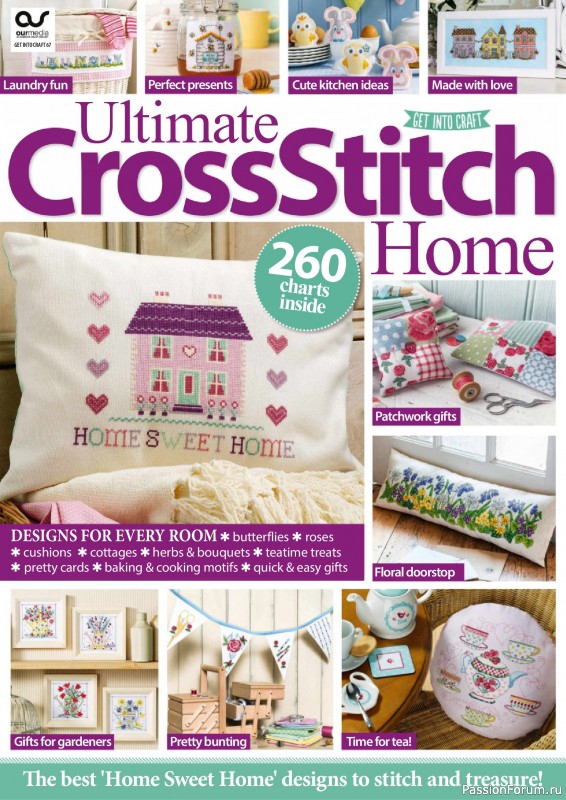 Коллекция вышивки в журнале &laquo;Ultimate CrossStitch &ndash; Home 2026&raquo;