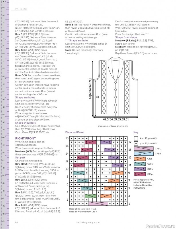 Вязаные модели спицами в журнале «Knitting №229 2022»