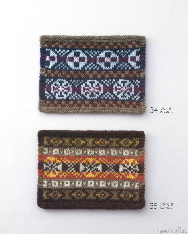 Вязаные модели в книге «The Knitting Pattern of Northern Europe»