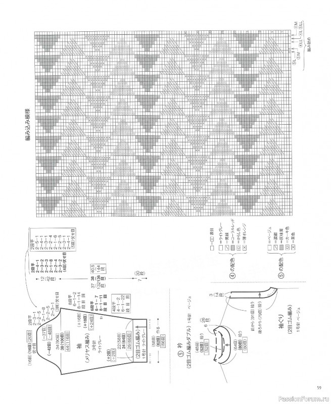 Вязаные модели в журнале «Let's knit series NV80695 2021»