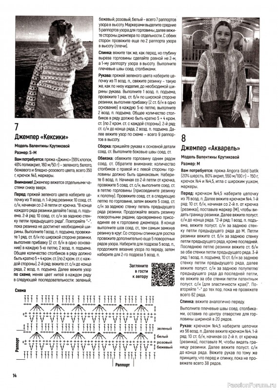 Вязаные модели в журнале «Вяжем Крючком №10 2025»