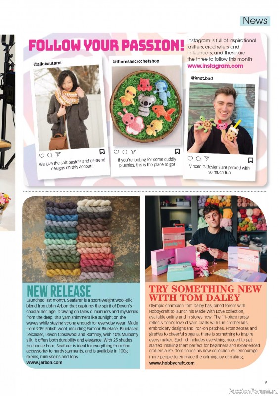 Вязаные проекты крючком в журнале «Crochet Now №127 2025»