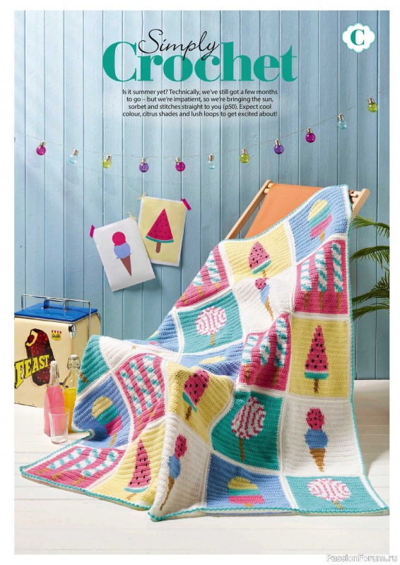 Вязаные проекты крючком в журнале &laquo;Simply Crochet №174 2026&raquo;