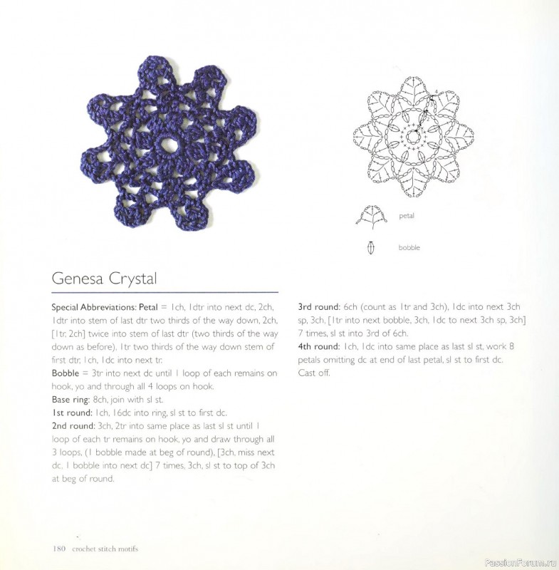 Вязаные проекты в книге &laquo;Crochet Stitch Motifs&raquo;. Продолжение