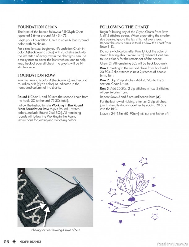 Вязаные проекты в книге &laquo;Zodiac Mosaic Crochet&raquo;.