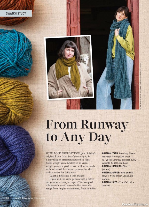 Вязаные проекты в журнале «Farm & Fiber Knits - Spring 2026»