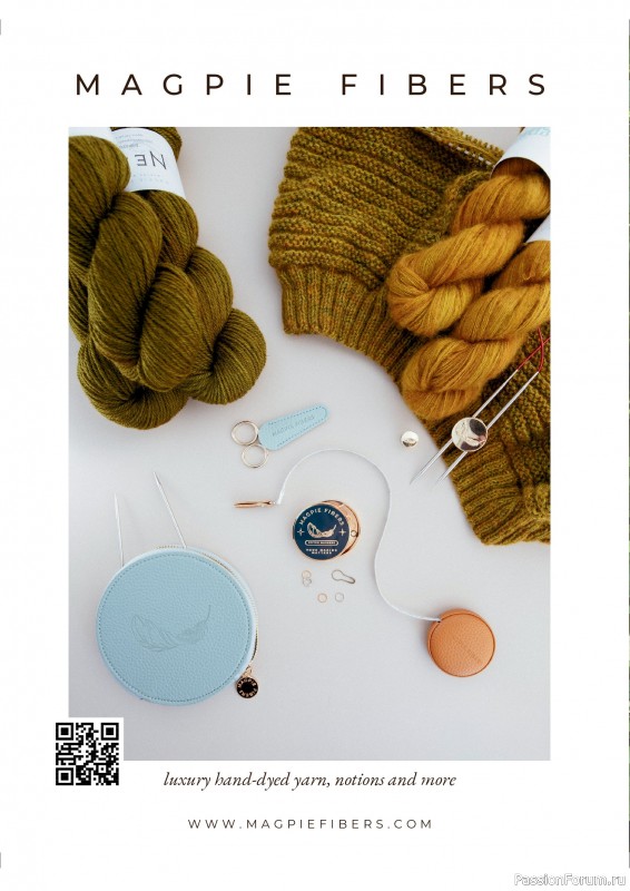 Вязаные проекты в журнале «Laine Magazine №26 2025».