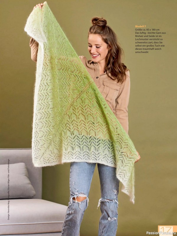 Вязаные проекты в журнале «Meine Strickmode Sonderheft MS192 2025»