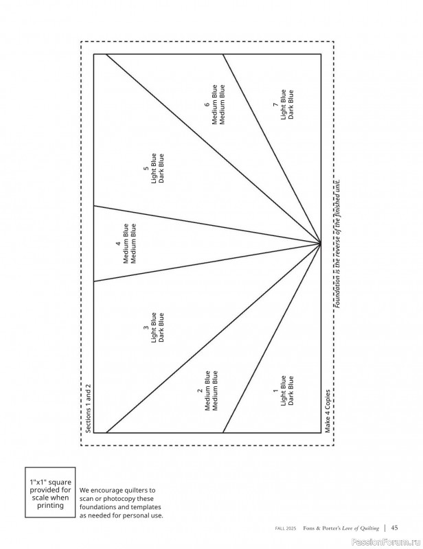 Коллекция проектов для рукодельниц в журнале «Fons & Porter’s Love Of Quilting - Fall 2025»