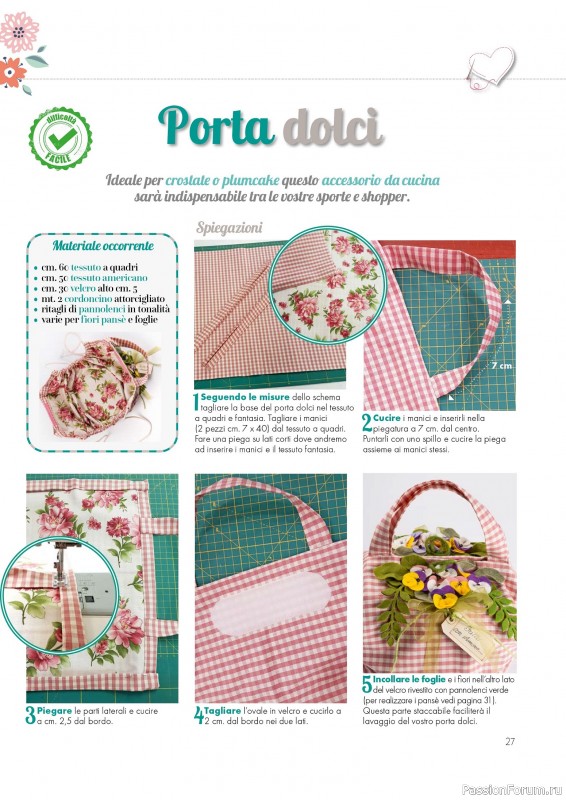 Коллекция проектов для рукодельниц в журнале &laquo;I Love Cucito №60 2025&raquo;