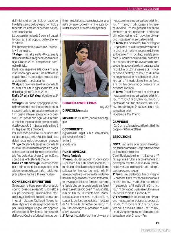 Коллекция проектов для рукодельниц в журнале «Mani di Fata Speciale №2 2025 Maglia Donna»