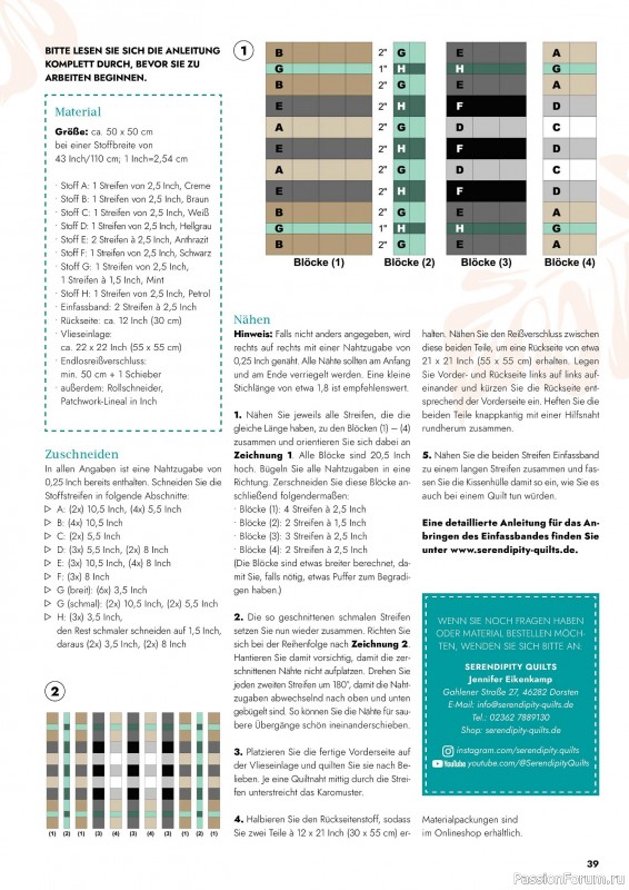 Коллекция проектов для рукодельниц в журнале &laquo;Patchwork & Nahen №3 2026&raquo;