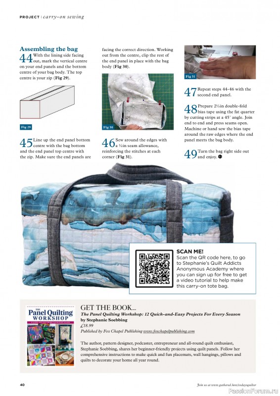 Коллекция проектов для рукодельниц в журнале «Todays Quilter №135 2025»