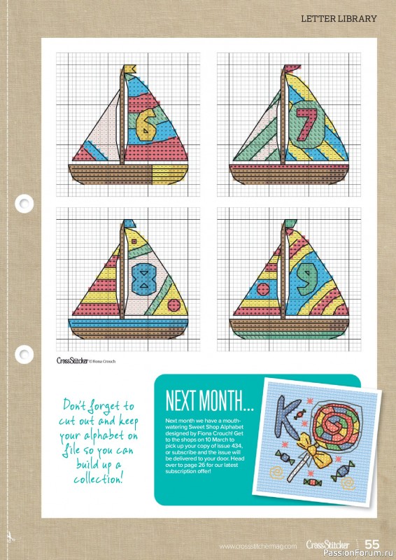 Коллекция вышивки в журнале &laquo;CrossStitcher №433 2026&raquo;