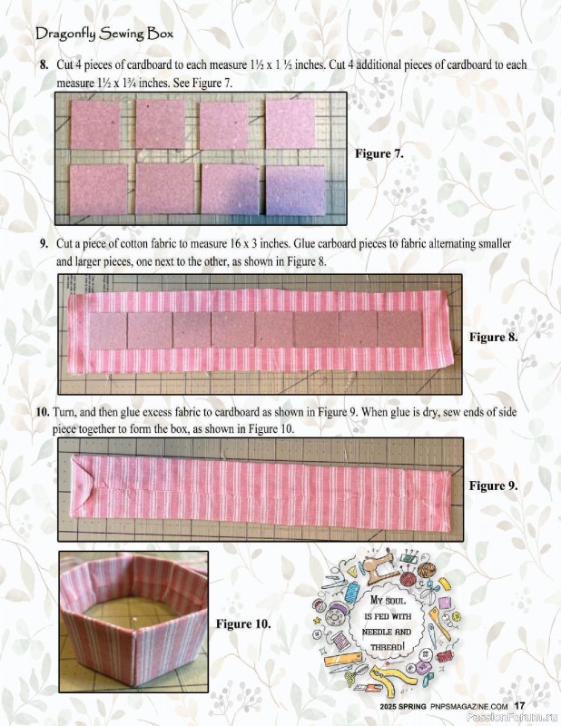 Коллекция вышивки в журнале «Punch Needle & Primitive Stitcher - Spring 2025»