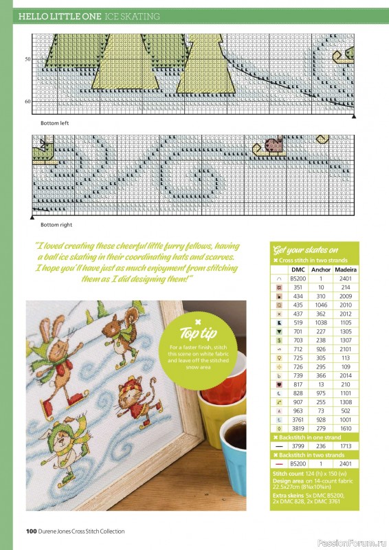 Коллекция вышивки в журнале &laquo;Ultimate Cross Stitch Collection - Durene Jones 2026&raquo;. Часть 2.